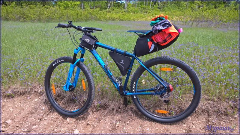 Подседельный баул "Кочевник 20". Сахалин