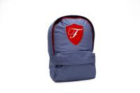 Рюкзак городской черный, ткань кордон